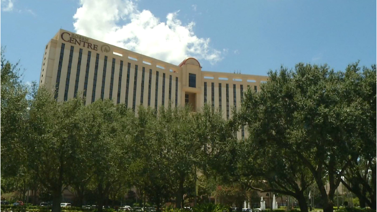 The Rosen Centre on International Drive in the Orlando area is 1 of 9 Rosen hotels offering discounts to Hurricane Florence evacuees. (Spectrum News 13)
