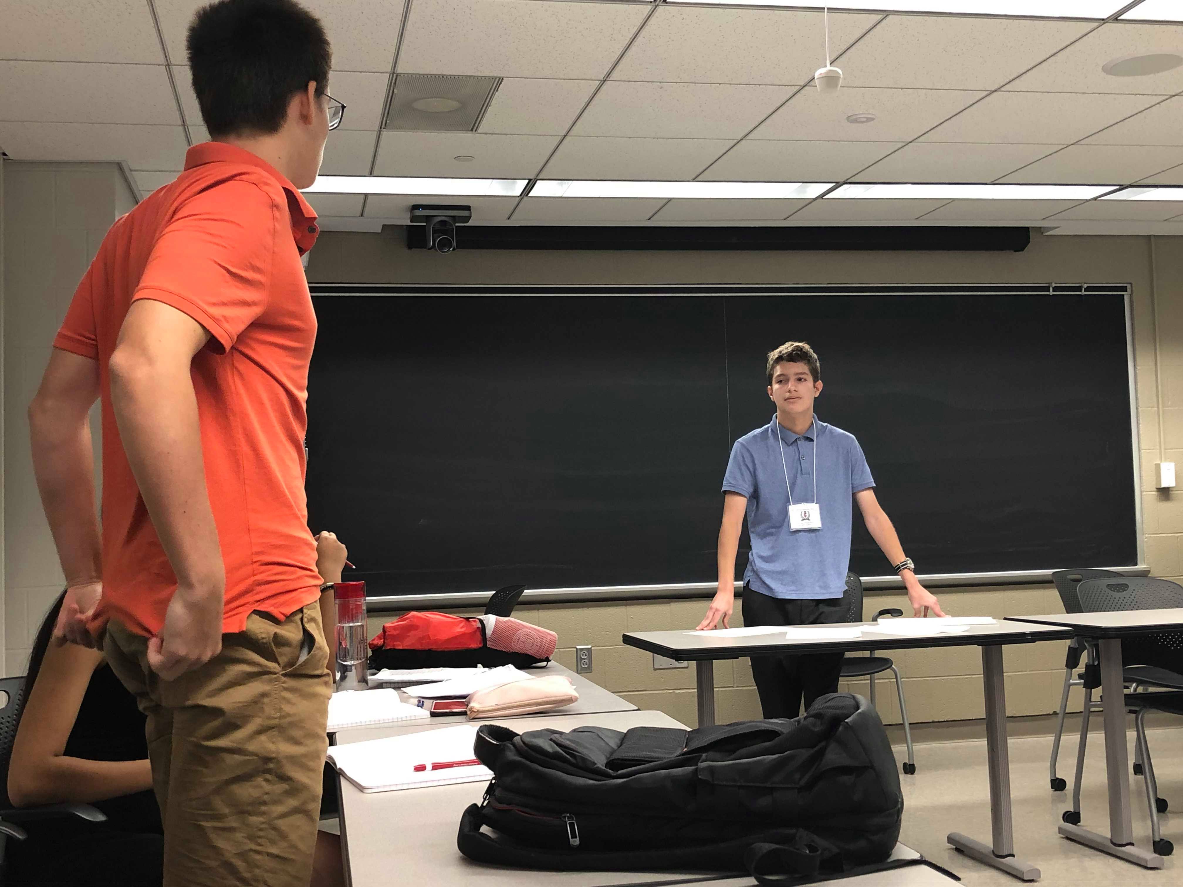 Debate Camp Makes International Bonds