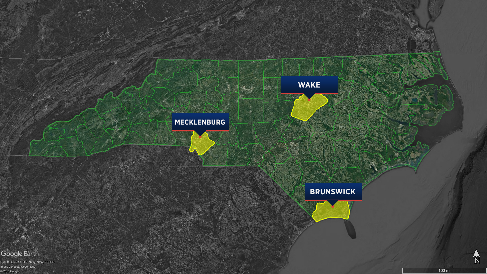 Migration Pattern Data For Charlotte, North Carolina