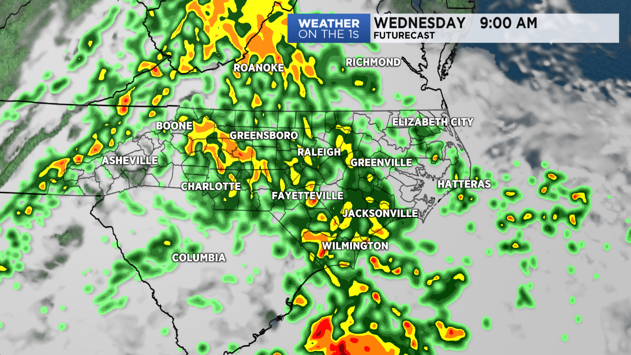 Rain To Return Wednesday Morning