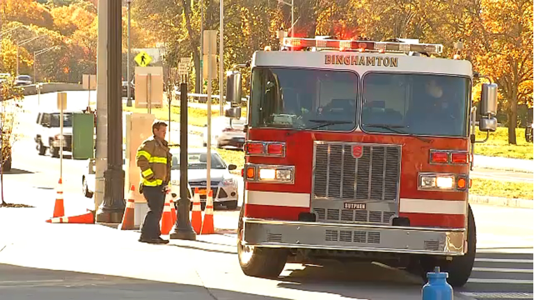 binghamton fire truck