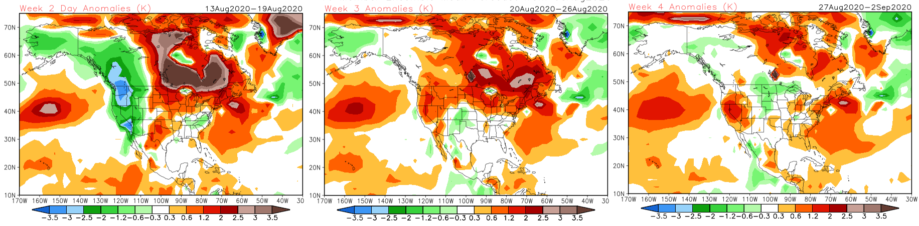 August and September Weather Outlook