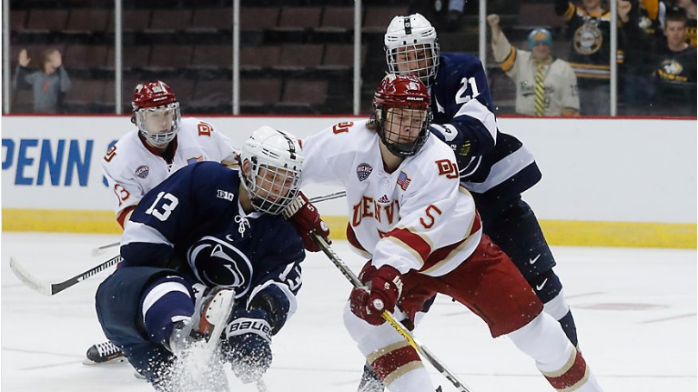 Former Penn State men's hockey forward Nikita Pavlychev re-signs