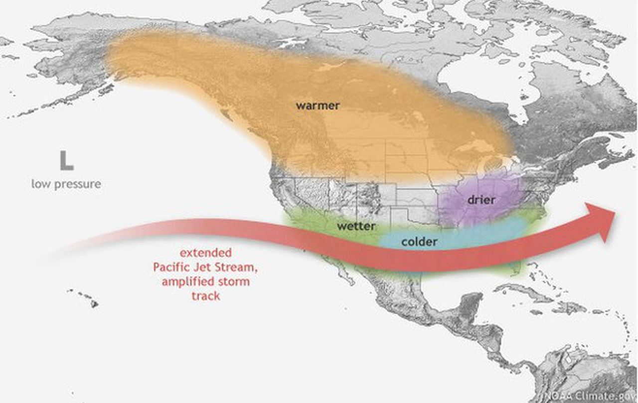 How La Nina and El Nino Influence Winter Weather