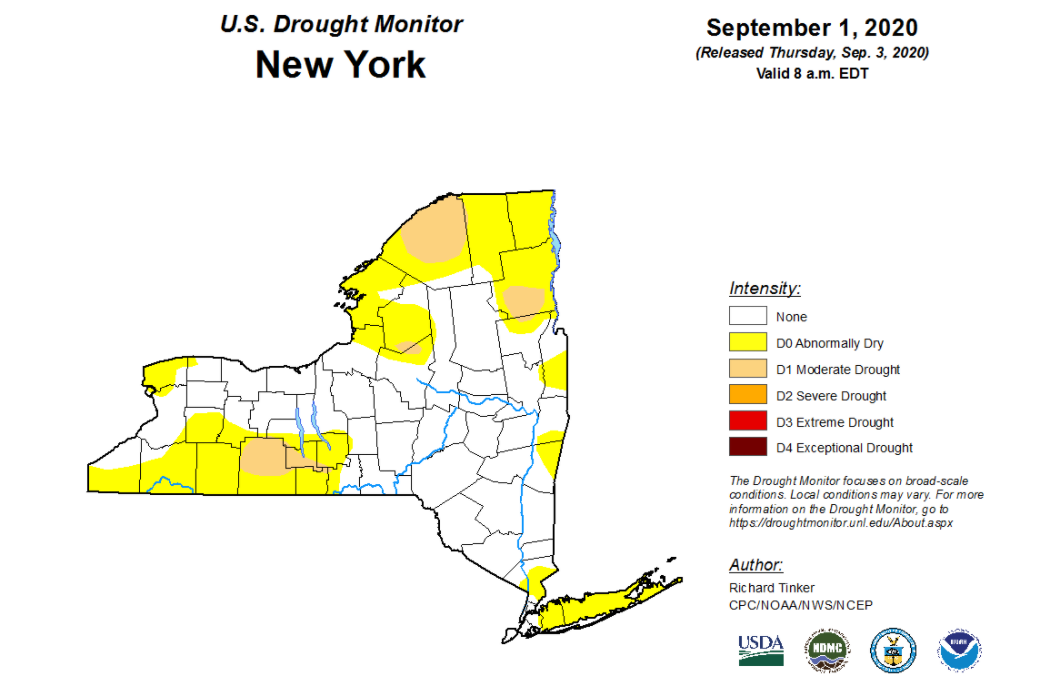 Latest Drought Monitor Shows Soaking Rain Is Still Needed