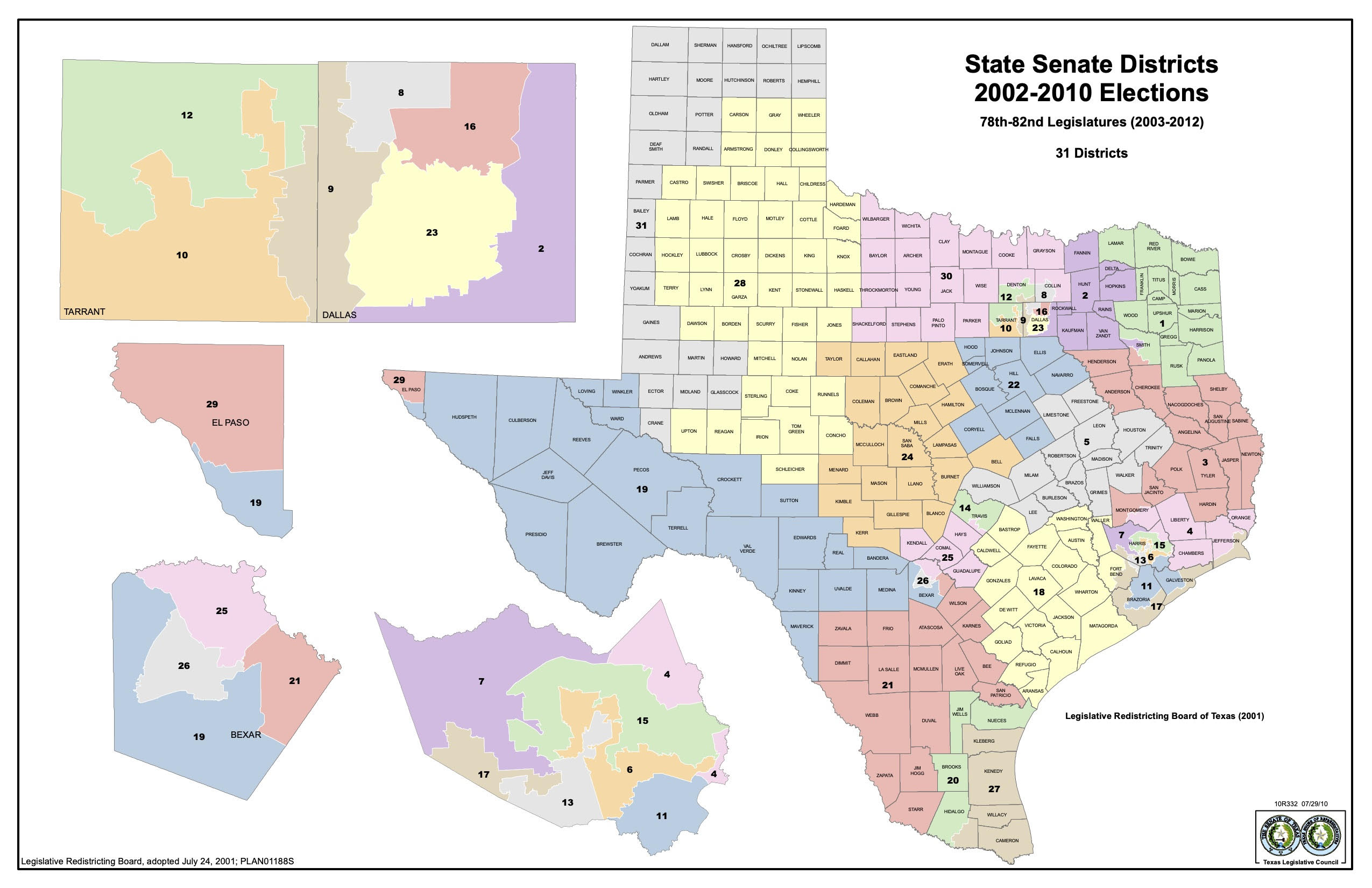 Texas Senate District Map A Brief History Of Texas Gerrymandering