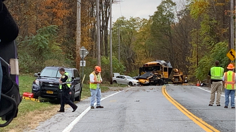 New Windsor New York school bus crash