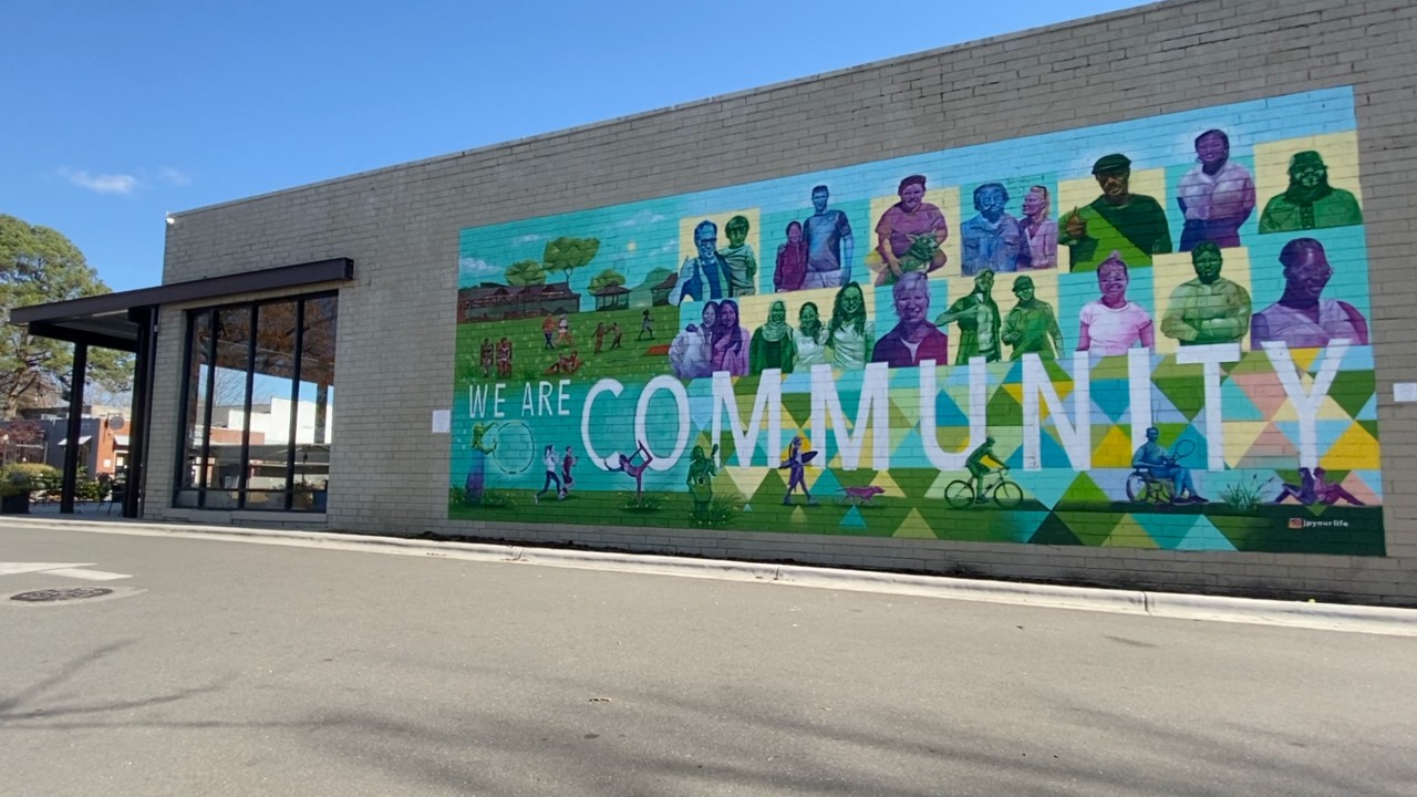 New Mural in Carrboro Features People Living in Town