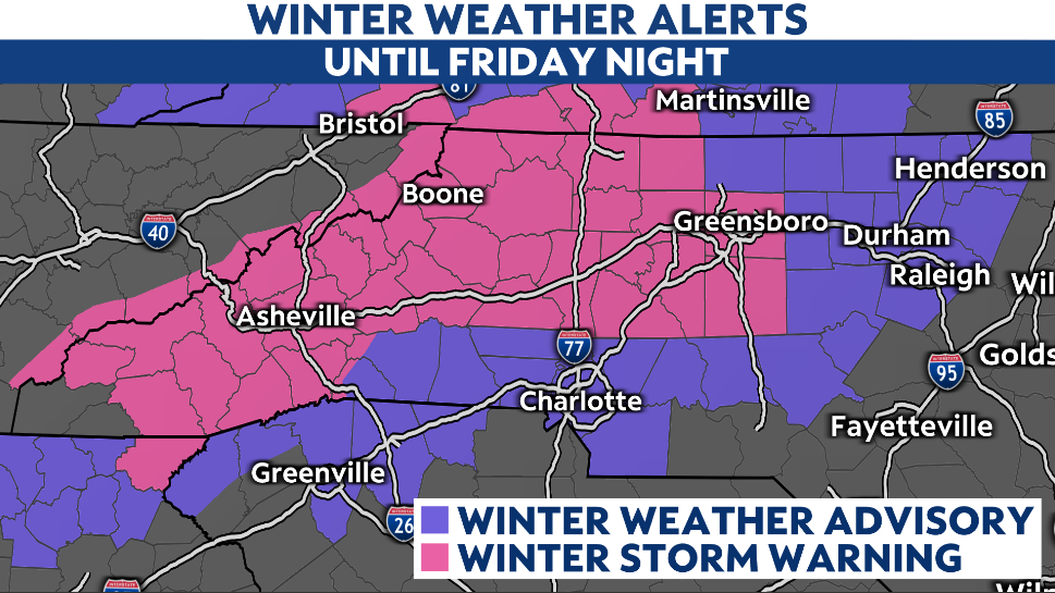 Storm System to Bring Snow and Rain to N.C.