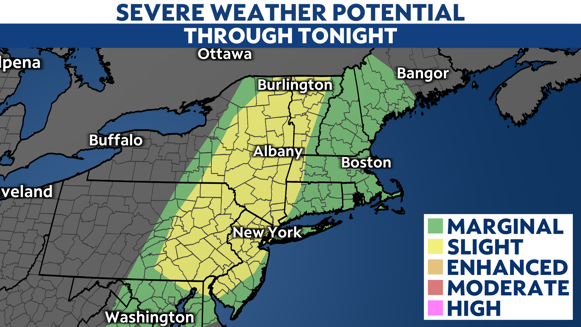 Severe Thunderstorm Potential Later Tonight