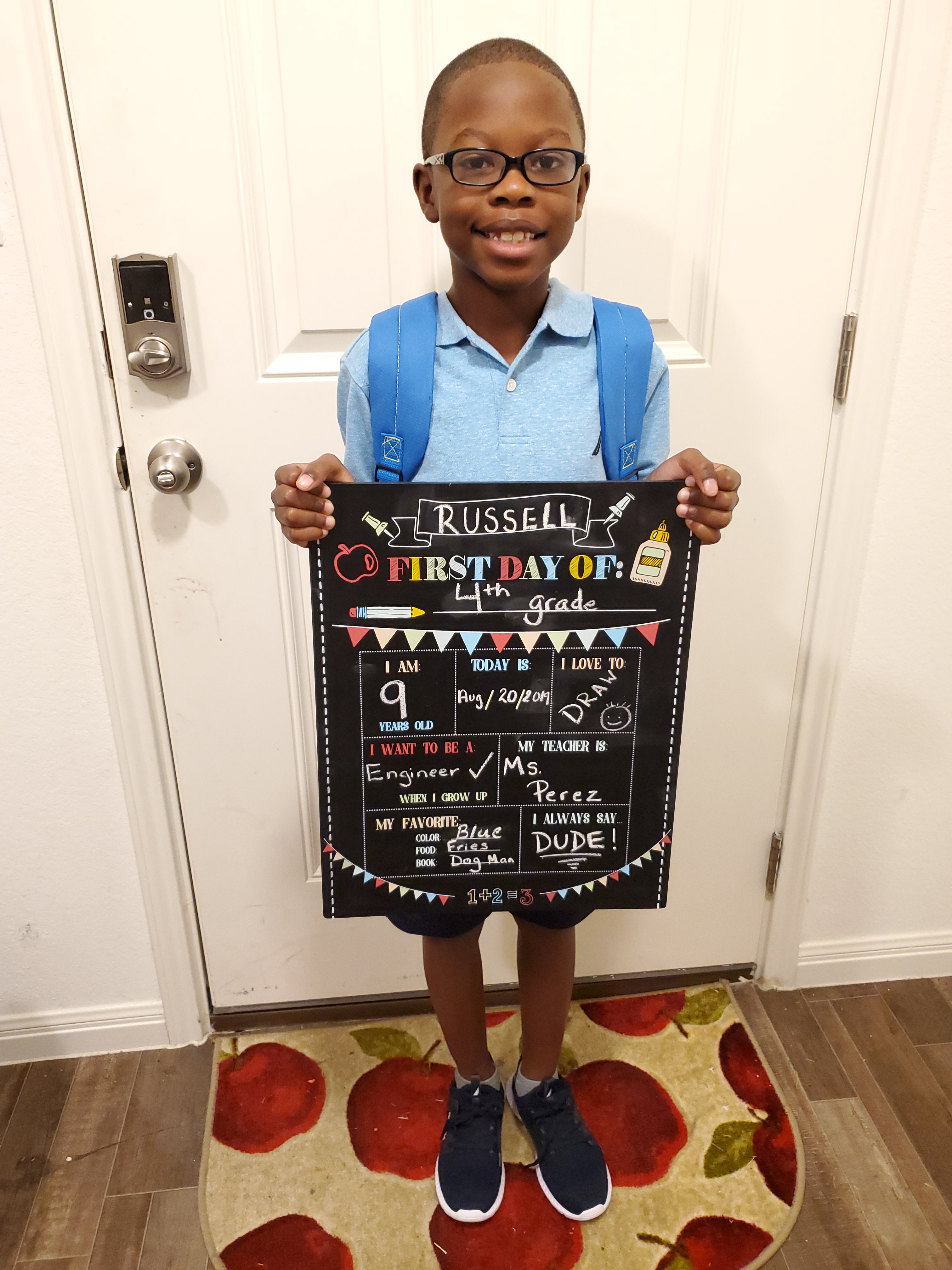 Russell Johnson Jr. heading to 4th grade