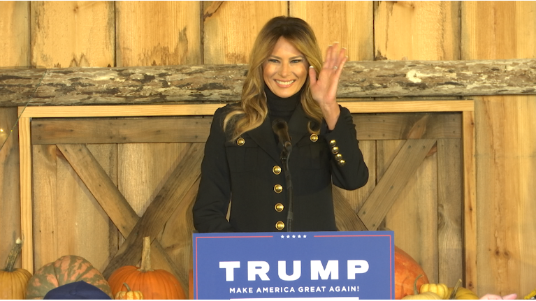 Melania Trump Stresses Importance Of Wisconsin During Visit